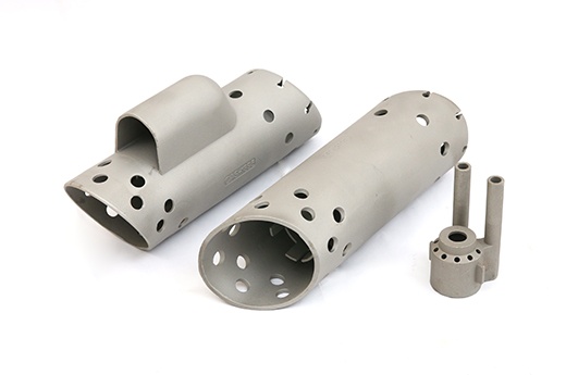 porous inclined pipe joint