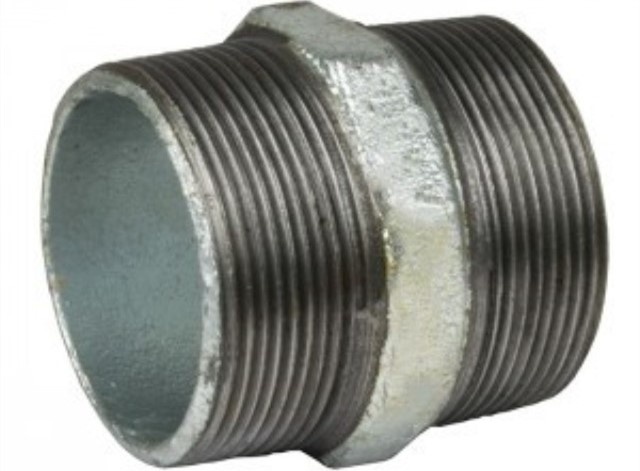 Malleable cast iron Double threaded joint