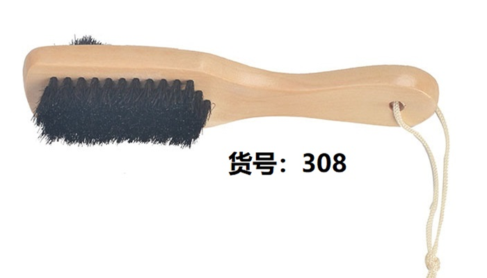 Double sided lotus Shoe polish brush