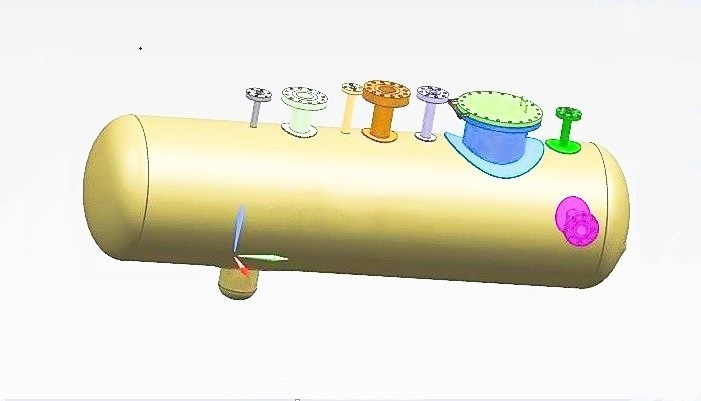 petroleum gas storage tank